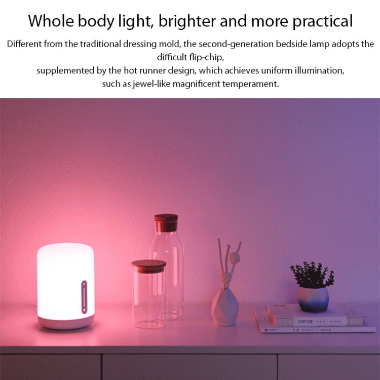 Original Xiaomi Mijia Bedside Lamp 2 LED Night Light Touch & Smart App Control - Night Lights by Xiaomi | Online Shopping UK | buy2fix