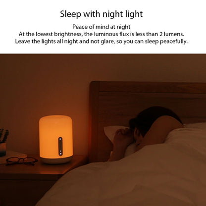 Original Xiaomi Mijia Bedside Lamp 2 LED Night Light Touch & Smart App Control - Night Lights by Xiaomi | Online Shopping UK | buy2fix