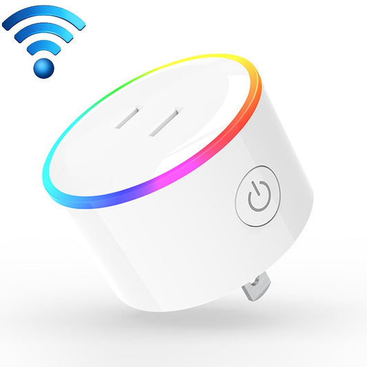 10A RGB Scene Light WiFi Remote Control Smart Socket Works with Alexa & Google Home & IFTTT, AC 100-240V, JP Plug - Consumer Electronics by buy2fix | Online Shopping UK | buy2fix