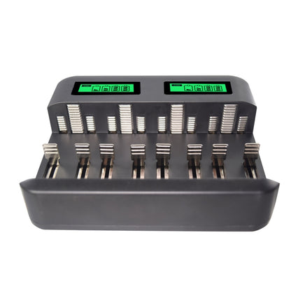 5V 2A USB 8 Slot Battery Charger for AA & AAA & C / D Battery, with LCD Display - Consumer Electronics by buy2fix | Online Shopping UK | buy2fix