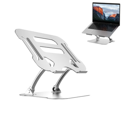 R-JUST Lifting Adjustable Laptop Stand(Silver) - MacBook Holder by R-JUST | Online Shopping UK | buy2fix