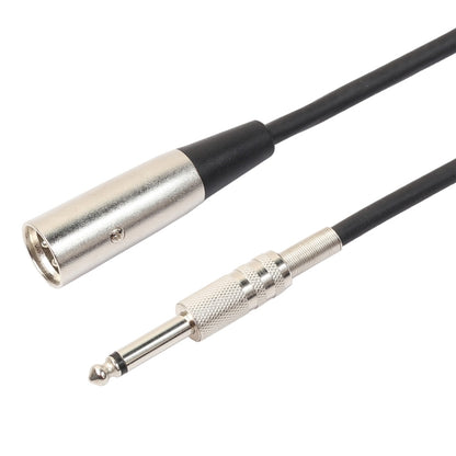 3m XLR 3-Pin Male to 1/4 inch (6.35mm) Mono Shielded Microphone Audio Cord Cable - Microphone Audio Cable & Connector by buy2fix | Online Shopping UK | buy2fix