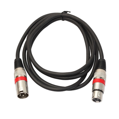 1m 3-Pin XLR Male to XLR Female MIC Shielded Cable Microphone Audio Cord - Consumer Electronics by buy2fix | Online Shopping UK | buy2fix