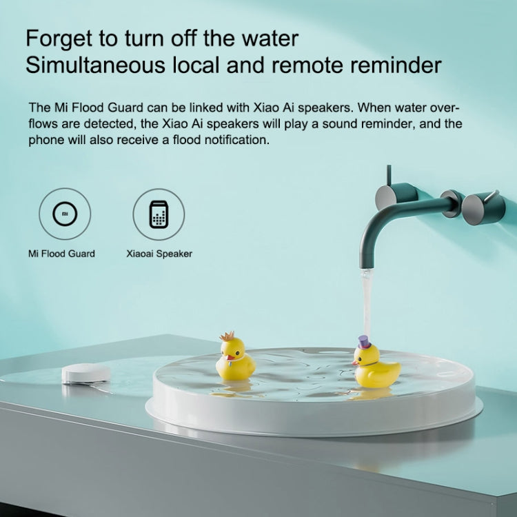 Original Xiaomi Wireless Bluetooth Flood Guard Intelligently Detects Water Leakage Xiaoai Speaker Linkage App to Remotely Remind Smart Home, need to be used with CA1001 - Security by Xiaomi | Online Shopping UK | buy2fix