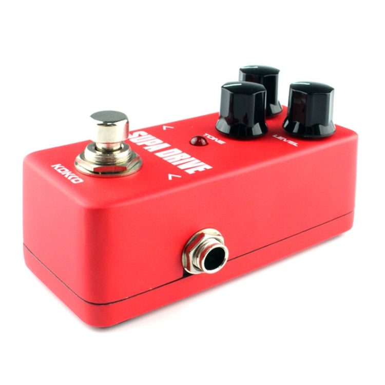 KOKKO FOD5 Mini Electric Guitar Overload Monoblock Effects Pedal(Red) - Guitar Tuner Accessories by KOKKO | Online Shopping UK | buy2fix