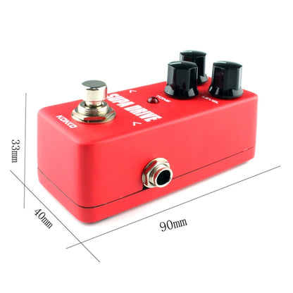 KOKKO FOD5 Mini Electric Guitar Overload Monoblock Effects Pedal(Red) - Guitar Tuner Accessories by KOKKO | Online Shopping UK | buy2fix