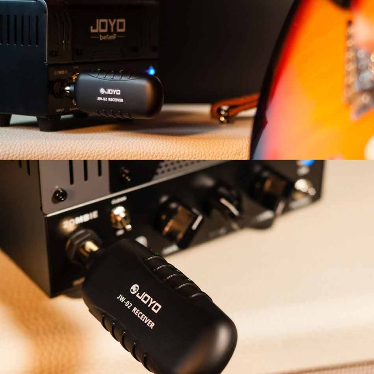 JOYO JW-02 Portability Guitar Wireless Audio Transmitter Audio Receiver (Black) - Stringed Instruments by JOYO | Online Shopping UK | buy2fix
