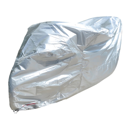 210D Oxford Cloth Motorcycle Electric Car Rainproof Dust-proof Cover, Size: XXXL (Silver) - Raincoat by buy2fix | Online Shopping UK | buy2fix