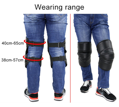 1 Pair Motorcycle Kneepad Windproof Warming Knee Pads Legs Protector Thickening Cold-Proof - Protective Gear by buy2fix | Online Shopping UK | buy2fix
