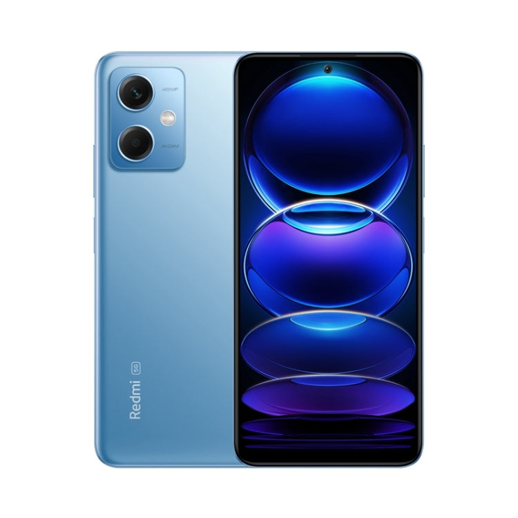 Xiaomi Redmi Note 12 5G, 48MP Camera, 8GB+128GB, Dual Back Cameras, 5000mAh Battery, Side Fingerprint Identification, 6.67 inch MIUI 13 Qualcomm Snapdragon 4 Gen1 Octa Core up to 2.0GHz, Network: 5G, Dual SIM, IR, Not Support Google Play(Blue) - Xiaomi Redmi by Xiaomi | Online Shopping UK | buy2fix