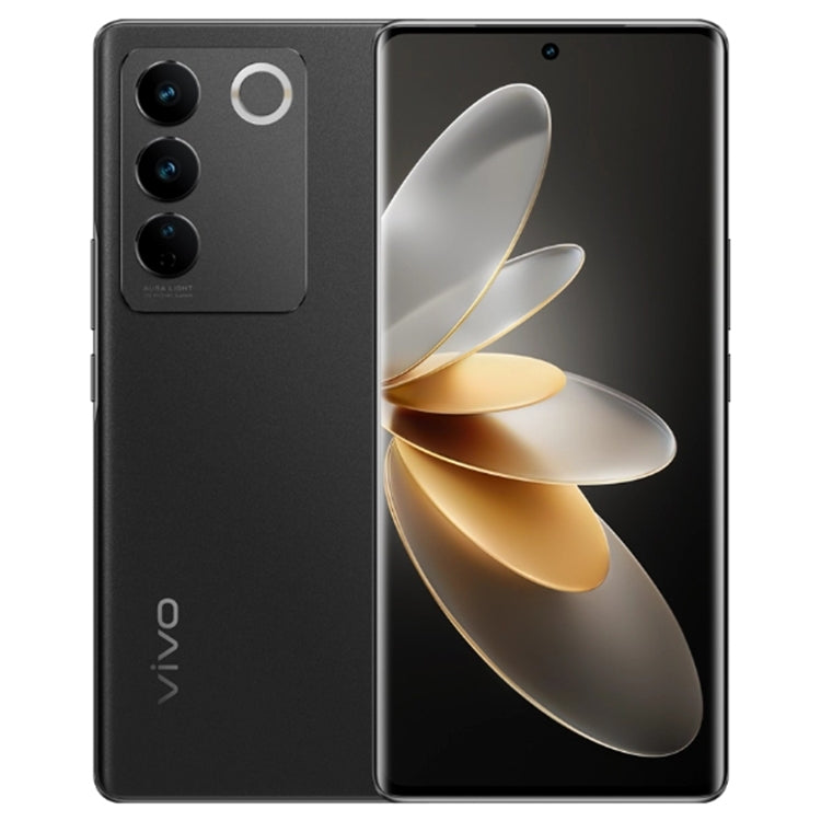 vivo S16 Pro 5G, 50MP Camera, 12GB+256GB, Triple Back Cameras, Srceen Fingerprint Identification, 4600mAh Battery, 6.78 inch Android 13 OriginOS 3 Dimensity 8200 Octa Core up to 3.1GHz, OTG, NFC, Network: 5G (Black) - vivo by vivo | Online Shopping UK | buy2fix