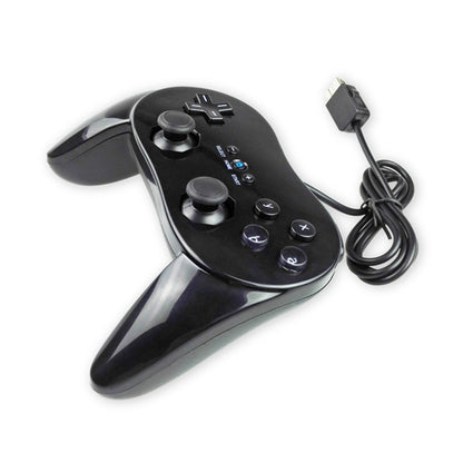 Classic Wired Game Controller Gaming Remote For Nintendo Wii(Black) - Gamepads by buy2fix | Online Shopping UK | buy2fix