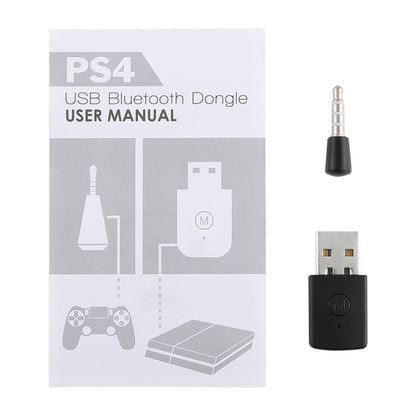 3.5mm & USB Bluetooth Adapter Dongle Receiver and Transmitters for Sony PlayStation PS4 - Adapter & Cables by buy2fix | Online Shopping UK | buy2fix