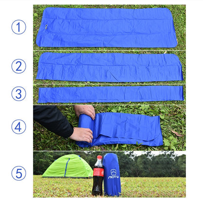 Aotu AT6241 Outdoor Camping Inflatable Cushion TPU Air Mattress, Size: 190x57x5.5cm(Blue) - Camping Mats by AOTU | Online Shopping UK | buy2fix