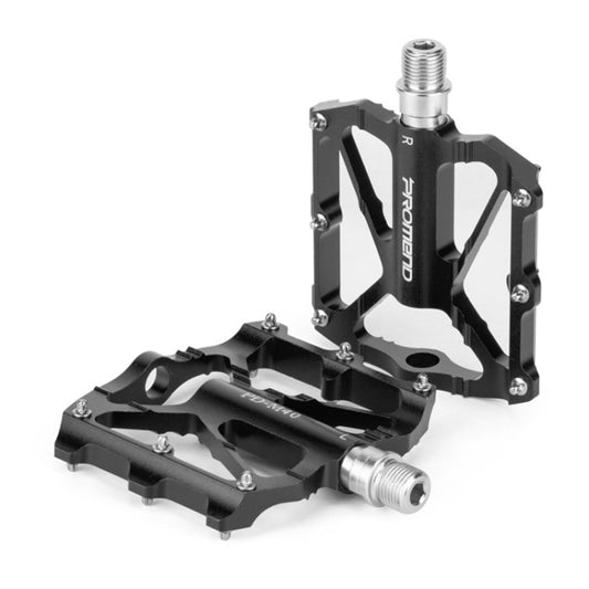 PROMEND PD-M40 1 Pair Mountain Bicycle Aluminum Alloy Bearing Pedals (Black) - Outdoor & Sports by PROMEND | Online Shopping UK | buy2fix