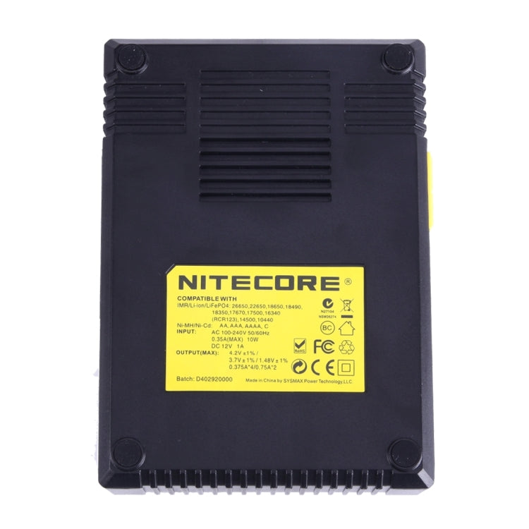 Nitecore D4 Intelligent Digi Smart Charger with LCD Display for 14500, 16340 (RCR123), 18650, 22650, 26650, Ni-MH and Ni-Cd (AA, AAA) Battery - Consumer Electronics by buy2fix | Online Shopping UK | buy2fix