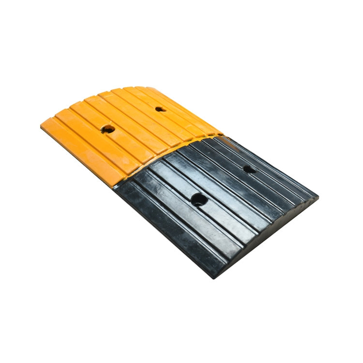 Strip Two-in-one Rubber Speed Bump, Size: 50x30x5cm - Speed Bumps by buy2fix | Online Shopping UK | buy2fix