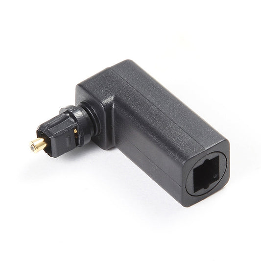 EMK 360 Degree Male to Female Conversion Head Optical Fiber Adapter Audio Adapter -  by EMK | Online Shopping UK | buy2fix