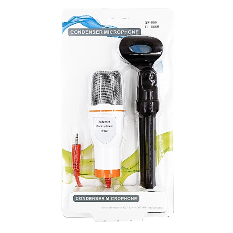 Yanmai SF666 Professional Condenser Sound Recording Microphone with Tripod Holder, Cable Length: 1.3m, Compatible with PC and Mac for Live Broadcast Show, KTV, etc.(Gold) - Consumer Electronics by Yanmai | Online Shopping UK | buy2fix