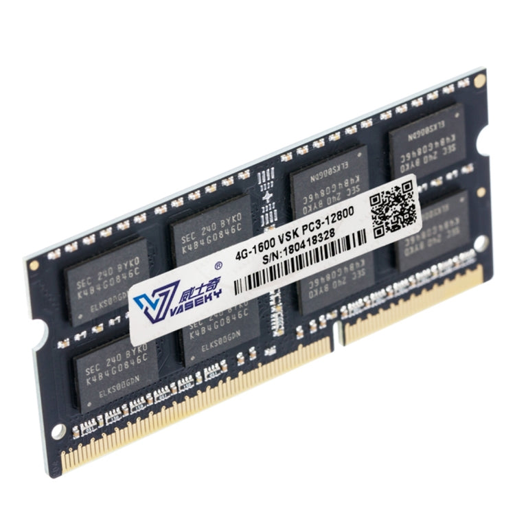 Vaseky 4GB 1600MHz PC3-12800 DDR3 PC Memory RAM Module for Laptop - RAMs by Vaseky | Online Shopping UK | buy2fix