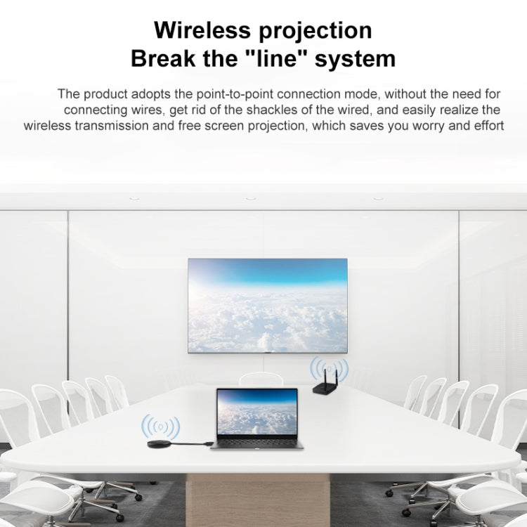 Measy A20W Wireless HDMI Transmitter and Receiver, Transmission Distance: 50m - Set Top Box & Accessories by Measy | Online Shopping UK | buy2fix