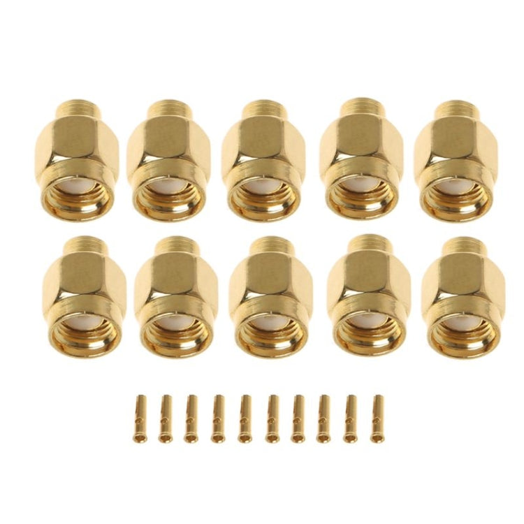 20 PCS SMA-JB3 RF Connector SMA Male Inner Screw & Pin Solder Semi-Rigid - Consumer Electronics by buy2fix | Online Shopping UK | buy2fix