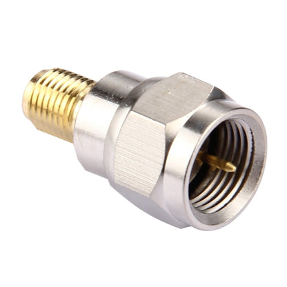 2 PCS F Male to SMA Female Connector - Computer & Networking by buy2fix | Online Shopping UK | buy2fix