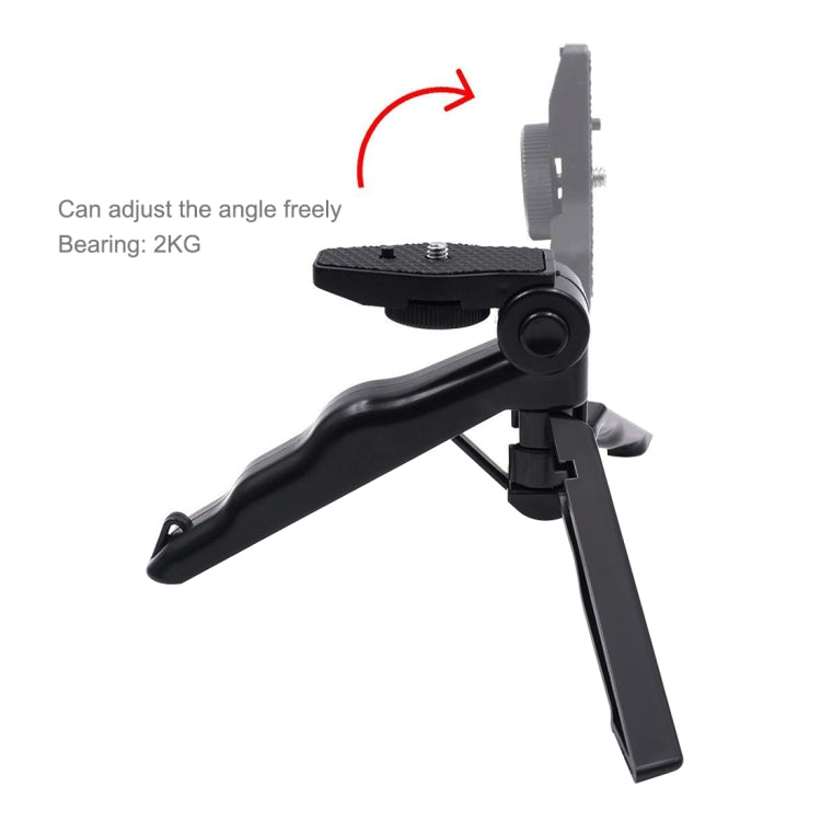 PULUZ Smartphone Fixing Clamp 1/4 inch Holder Mount Bracket + Grip Folding Tripod Mount Kits for DJI OSMO Pocket / Pocket 2 - DJI & GoPro Accessories by PULUZ | Online Shopping UK | buy2fix