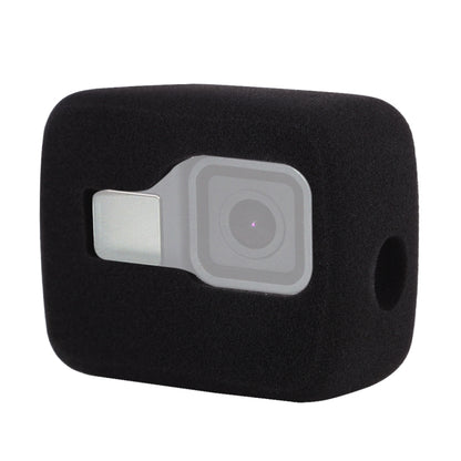 PULUZ for GoPro HERO8 Black Foam Windshield Housing Case(Black) - Silicone Cases by PULUZ | Online Shopping UK | buy2fix