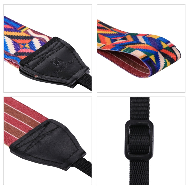 PULUZ Retro Ethnic Style Multi-color Series Shoulder Neck Strap Camera Strap for SLR / DSLR Cameras - Camera Strap by PULUZ | Online Shopping UK | buy2fix