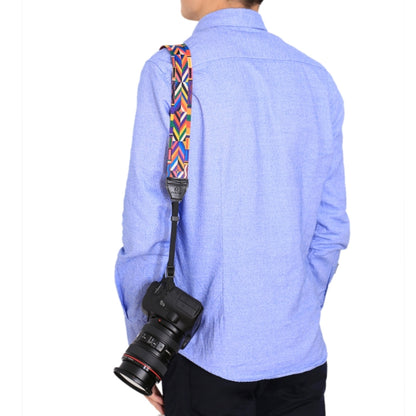 PULUZ Retro Ethnic Style Multi-color Series Shoulder Neck Strap Camera Strap for SLR / DSLR Cameras - Camera Strap by PULUZ | Online Shopping UK | buy2fix