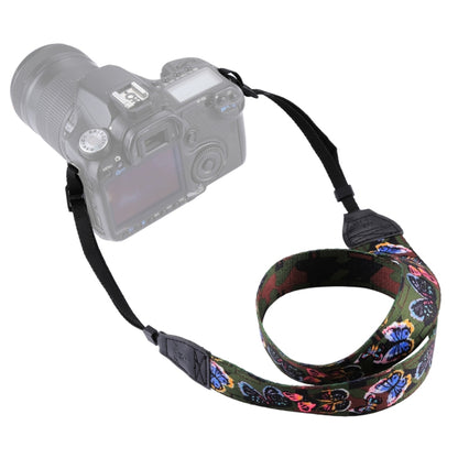 PULUZ Retro Ethnic Style Multi-color Series Butterflies Shoulder Neck Strap Camera Strap for SLR / DSLR Cameras - Camera Accessories by PULUZ | Online Shopping UK | buy2fix