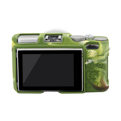 PULUZ Soft Silicone Protective Case for FUJIFILM X-A3 / X-A10(Camouflage) - Camera Accessories by PULUZ | Online Shopping UK | buy2fix