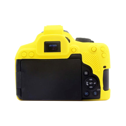 PULUZ Soft Silicone Protective Case for Canon EOS 850D(Yellow) - Camera Accessories by PULUZ | Online Shopping UK | buy2fix