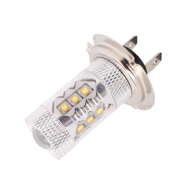 H7 80W 800LM 6500K White Light 16-3535-LEDs Car Foglight , Constant Current , DC12-24V(White Light) - In Car by buy2fix | Online Shopping UK | buy2fix