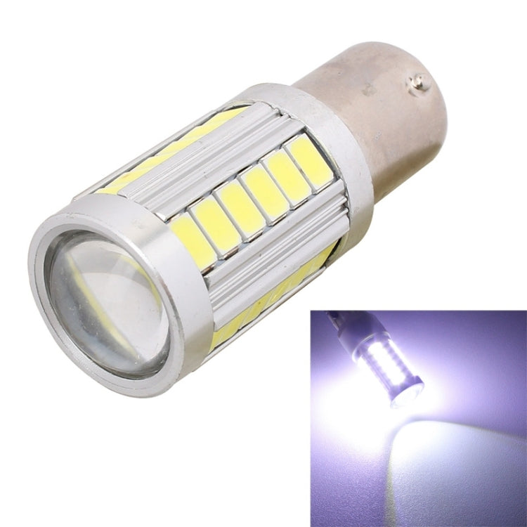 2 PCS 1156 16.5W 990LM 6500K White Light 5630 SMD 33 LED Car Brake / Steering Light Bulb, DC12V - In Car by buy2fix | Online Shopping UK | buy2fix