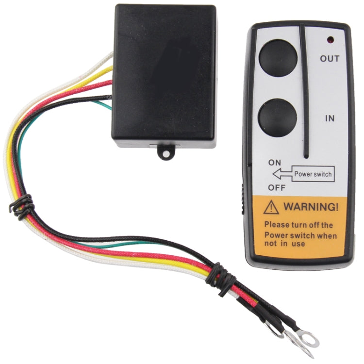 12V Electric Winch Wireless Controller(Black) - In Car by buy2fix | Online Shopping UK | buy2fix