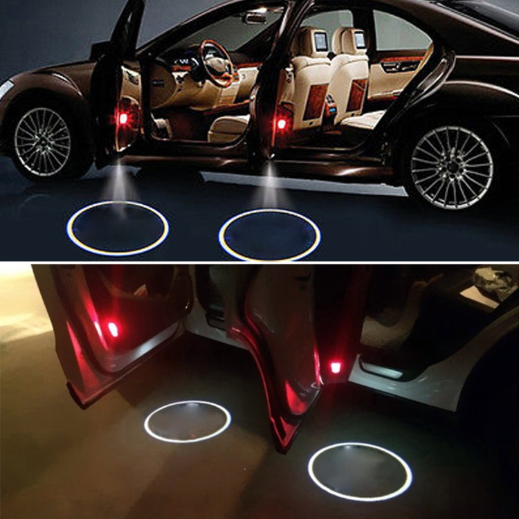 1 Pair Car Door LED Laser Welcome Decorative Light, LED Laser for MAZDA Logo - Door Lights by buy2fix | Online Shopping UK | buy2fix