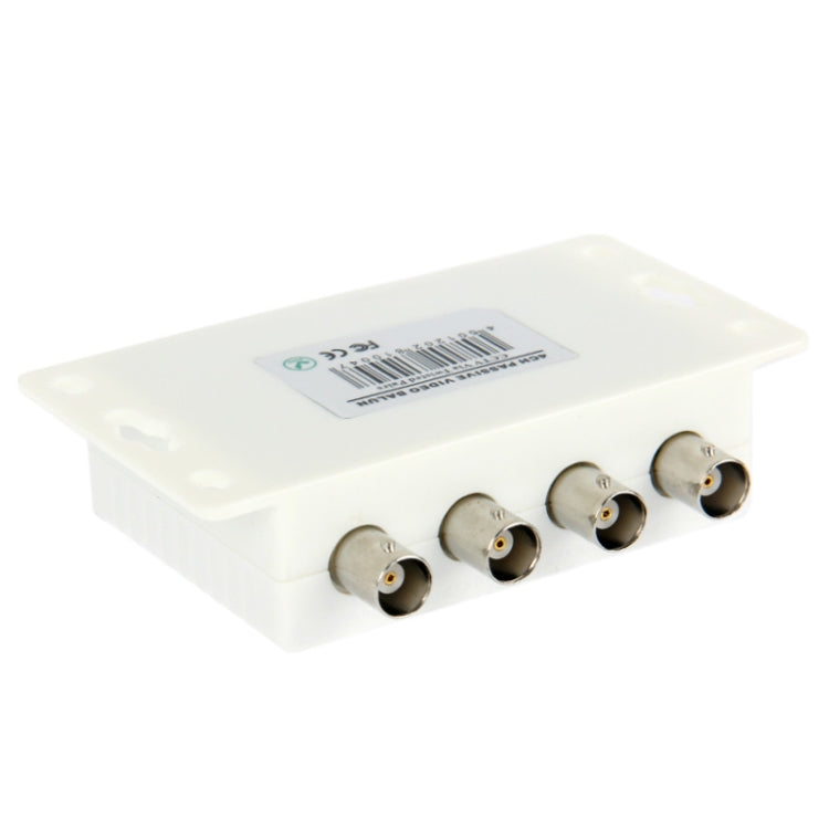 4 CH Passive UTP Video Balun / CCTV Via Twisted Pairs - Security by buy2fix | Online Shopping UK | buy2fix
