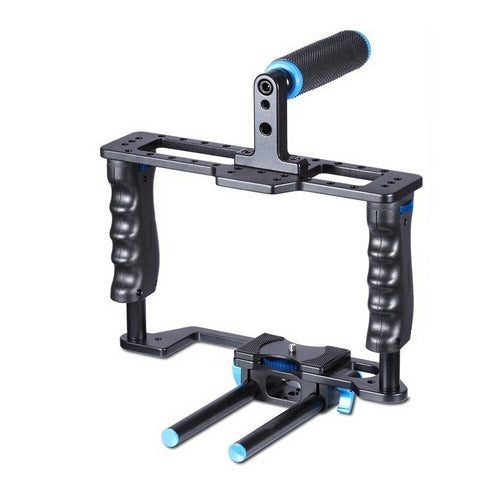 YELANGU YLG0107E-A Protective Cage Handle Stabilizer Top Set for DSLR Camera - Camera Cage by YELANGU | Online Shopping UK | buy2fix