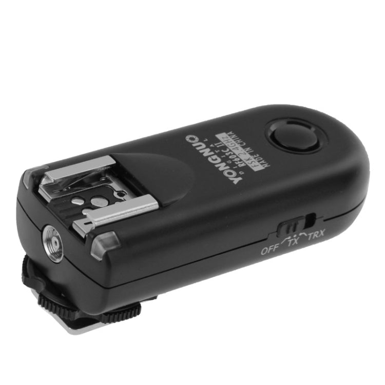 2 PCS YONGNUO RF603C II FSK 2.4GHz Wireless Flash Trigger with C1 Shutter Connecting Cable - Wireless Flash Trigger by YONGNUO | Online Shopping UK | buy2fix