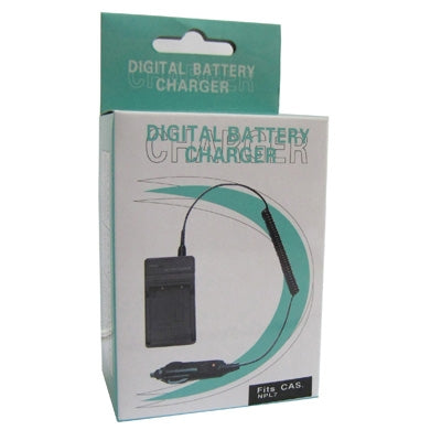 Digital Camera Battery Charger for CASIO NPL7(Black) - Battery Car Charger by buy2fix | Online Shopping UK | buy2fix