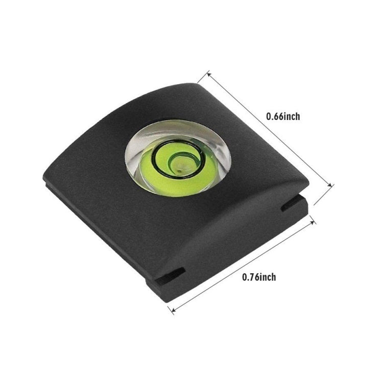 Hot Shoe Spirit Level Cover Protector(Black) - Camera Accessories by buy2fix | Online Shopping UK | buy2fix