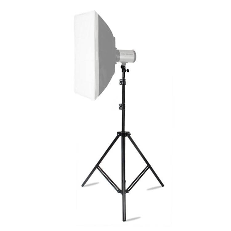 68cm-200cm Height Professional Photography Aluminum Lighting Stand for Studio Flash Light(Black) - Camera Accessories by buy2fix | Online Shopping UK | buy2fix