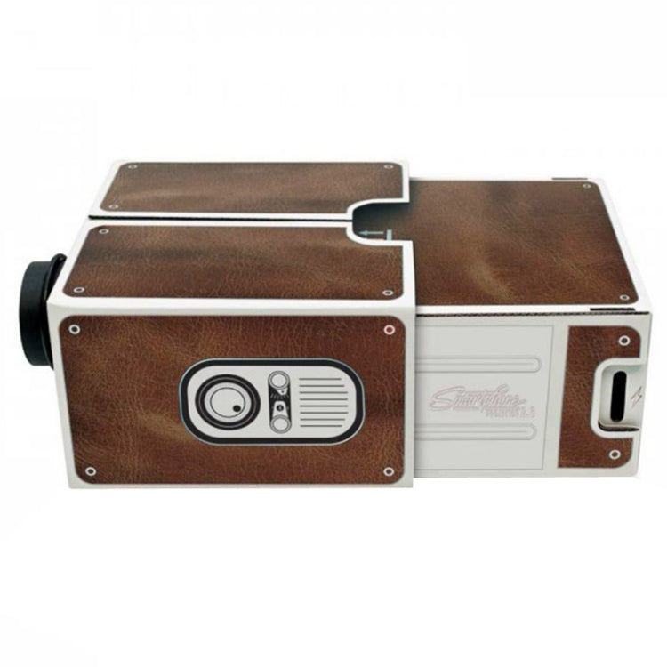 Cardboard Smartphone Projector 2.0 / DIY Mobile Phone Projector Portable Cinema - Consumer Electronics by buy2fix | Online Shopping UK | buy2fix