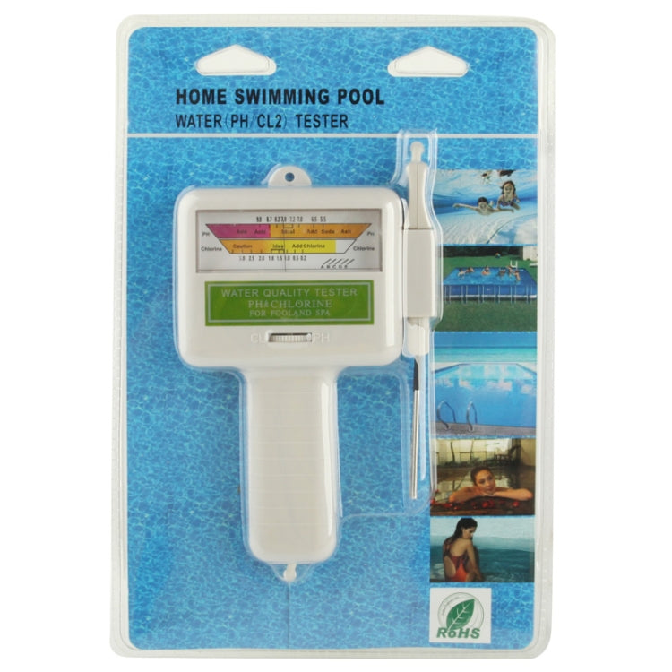 Home Swimming Pool Water PH / CL2 Tester, Cable length: 1.2m - Consumer Electronics by buy2fix | Online Shopping UK | buy2fix