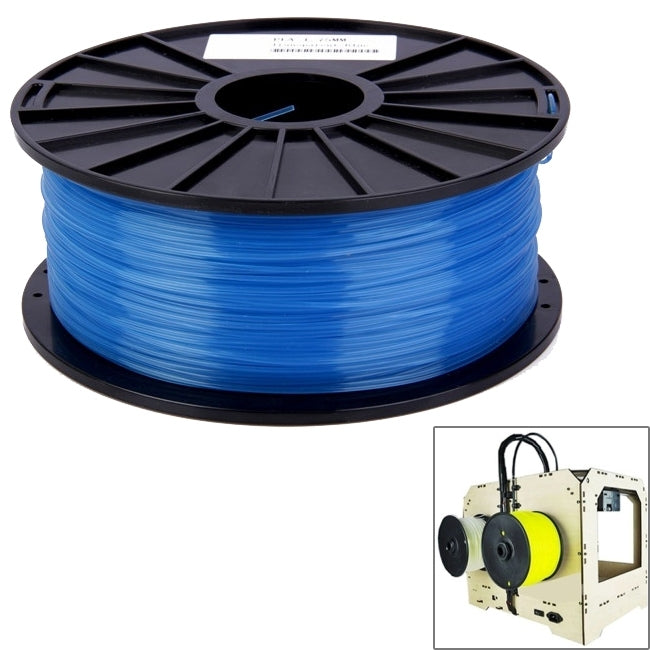 PLA 3.0 mm Transparent 3D Printer Filaments, about 115m(Blue) - Consumer Electronics by buy2fix | Online Shopping UK | buy2fix