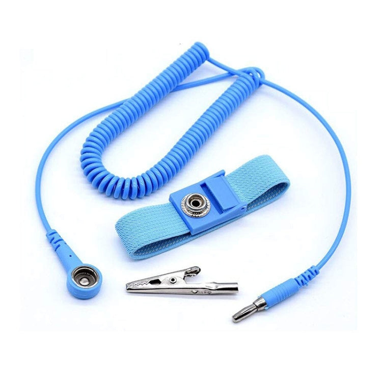 Anti-Static Static-free Wristband Wrist Strap Band ESD Discharge Grounding Tool(Baby Blue) - Others by buy2fix | Online Shopping UK | buy2fix