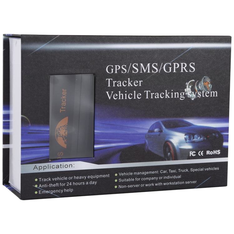 TK103A GPS / SMS / GPRS Tracker Vehicle Tracking System, Support Dual SIM Card, Specifically Designed for Car, Taxi, Truck - Car Tracker by buy2fix | Online Shopping UK | buy2fix