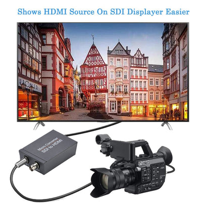 NK-M008 3G / SDI to HDMI Full HD Converter(Black) - Computer & Networking by buy2fix | Online Shopping UK | buy2fix